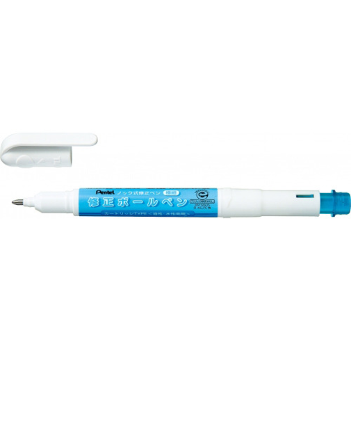 ぺんてる（Pentel）　修正ボールペン　極細　XZL12－W