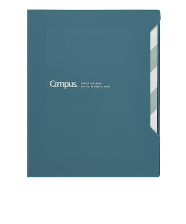 コクヨ（KOKUYO）　キャンパス　インデックスで開けやすいバインダー　B5　ル-P337DB　紺