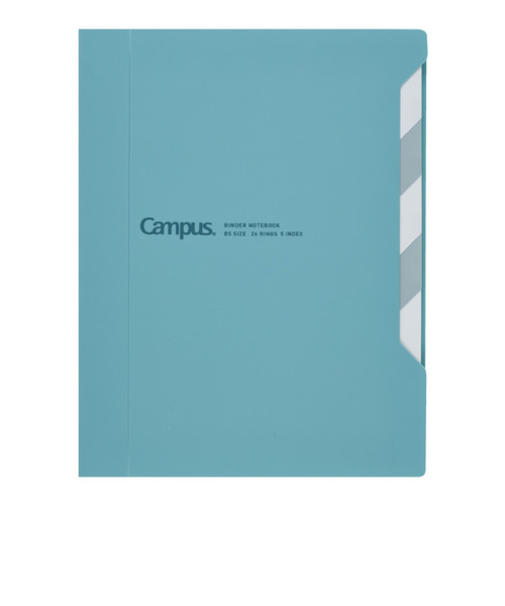 【お買い得】　コクヨ（KOKUYO）　キャンパス　インデックスで開けやすいバインダー　B5　ル-P737LB　ライトブルー
