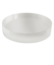 サワダプラテック（SAWADA　PLATEC）　アクリル円ブロック　径100×20mm　クリア