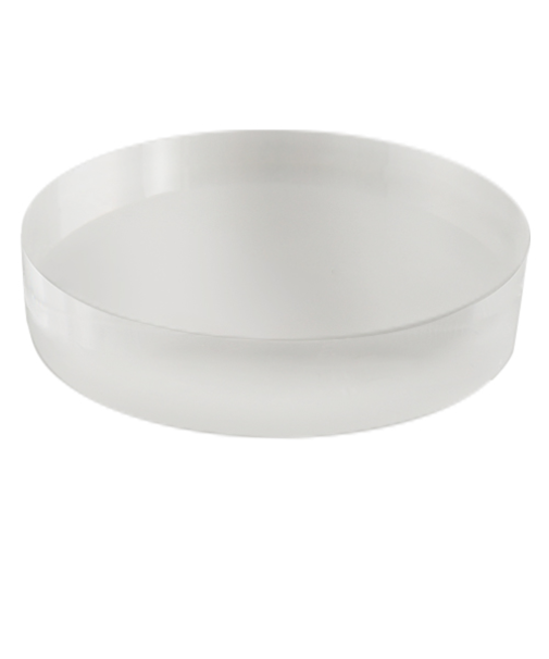 サワダプラテック（SAWADA　PLATEC）　アクリル円ブロック　径100×20mm　クリア