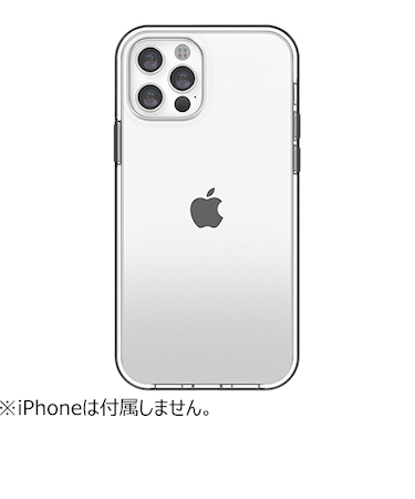 【iPhone12／12Pro】　motomo　INO　ACHROME　SHIELD　ブラック