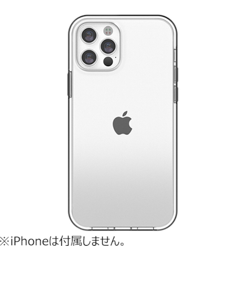 【iPhone12／12Pro】　motomo　INO　ACHROME　SHIELD　ブラック