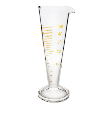 メートルグラス　円錐形　50mL