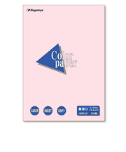 長門屋商店　カラーペーパー　ナ－8519　ハガキ　最厚口　さくら　50枚入