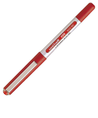 三菱鉛筆　ユニボール　アイ　赤