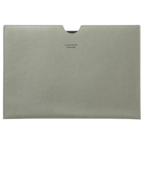 ラコニック（LACONIC）　NOWHERE　A5　スリーブケース　LNW03-220　グレー