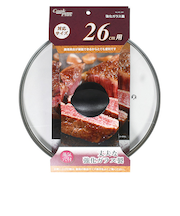 パール金属　強化ガラス蓋　26cm用　HC－261