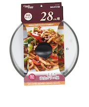 パール金属　強化ガラス蓋　28cm用　HC－262