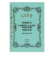 ライフ ノーブルルーズリーフ A5 横罫 R82