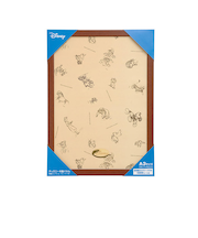 テンヨー ディズニー世界最小専用 木製パネル 1000ピース用 ブラウン