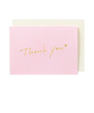 イーズプロダクツ　サンキューミニカード　ピンク　GT-1373