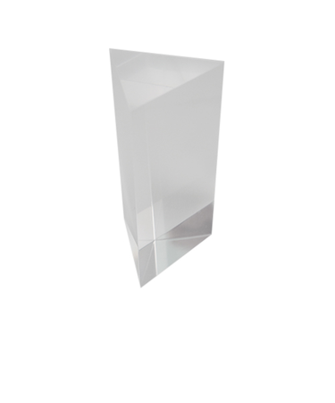 サワダプラテック（SAWADA　PLATEC）　アクリルブロック　30×30×60mm　プリズム　クリア