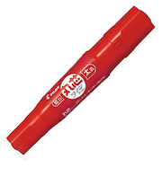 パイロット（PILOT）　丸芯　ツインマーカー　細・太　MFN15FBM－R　赤