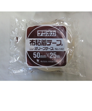 オリーブテープ　No.142　50mm×25m巻　クリーム