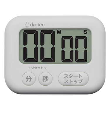 ドリテック（dretec）　大画面タイマー　シャボン　T－614