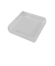 サワダプラテック（SAWADA　PLATEC）　アクリルブロック　四角　30×30×10mm　クリア