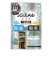 白元アース　ノンスメルドライ　下駄箱用　1個