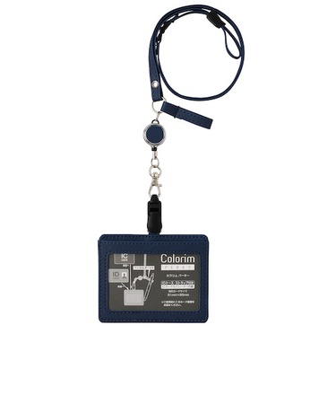 パイロット（PILOT）　カラリムパーキー　IDケース（ストラップ付）　ICカード対応　CRIDS－02－NV　ネイビー