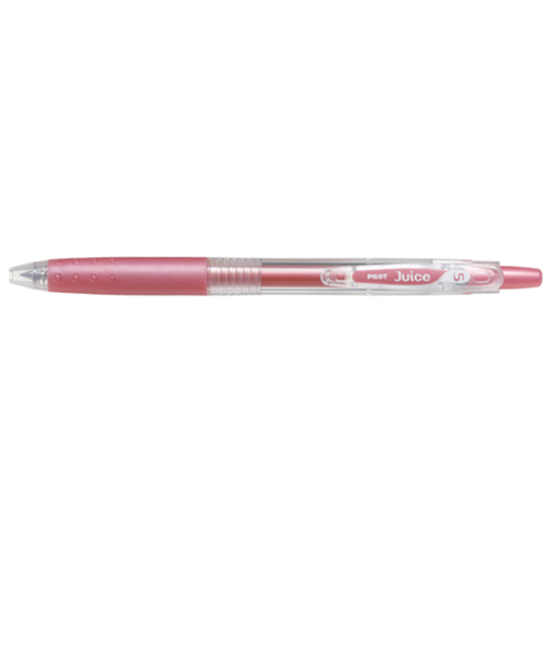 パイロット（PILOT）　Juice　ゲルインキボールペン　極細0.5mm　メタリックピンク