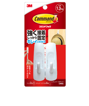 スリーエム（3M）　コマンドフック　Mサイズ　CMR6　白