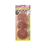 富士商　純銅タワシ　3個組