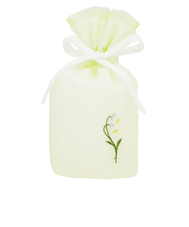 ゼットアンドケイ（Z＆K）　オーガンジーギフトバッグ　S　スズラン