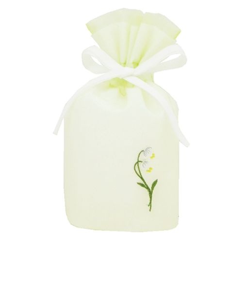 ゼットアンドケイ（Z＆K）　オーガンジーギフトバッグ　S　スズラン