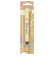 ぺんてる（Pentel）　ミルキーブラッシュ　XGFH－PG　パステルイエロー