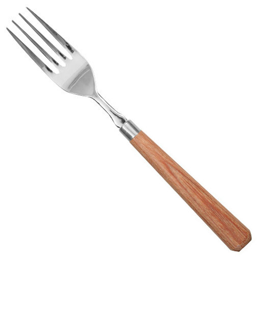 ステーキフォーク　強化木柄