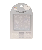 クツワ　重ねてたのしむふせん　六花　SC237E