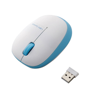 エレコム　ワイヤレスBlueLEDマウス　M－BL20DB　ブルー