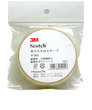 3M　スコッチ　ガラスクロステープ　＃361　19mm×3m巻