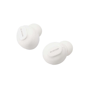 エレコム（ELECOM）　完全ワイヤレスBluetoothヘッドホン　LBT-TWS16WH　ホワイト