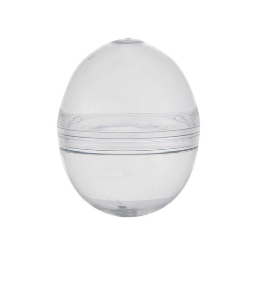 サワダプラテック　ディスプレイケース　タマゴ型　クリア　S　径46×高58mm　2個入