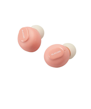 エレコム（ELECOM）　完全ワイヤレスBluetoothヘッドホン　LBT-TWS16PN　ピンク