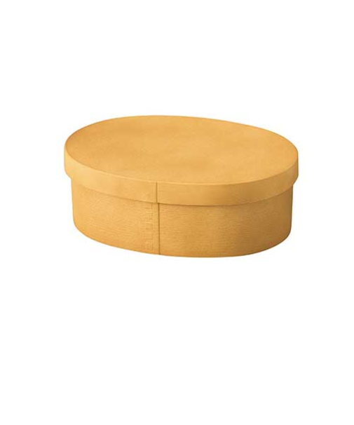 ハコヤ（HAKOYA）　Garden　曲げわっぱ一段弁当　小　サンドベージュ　500mL