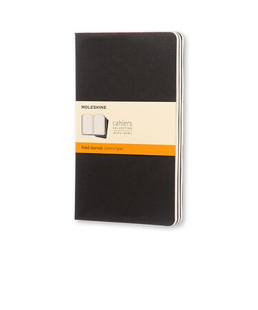 モレスキン（MOLESKINE）　カイエジャーナル　ソフトカバー　横罫　ラージサイズ　405848　ブラック