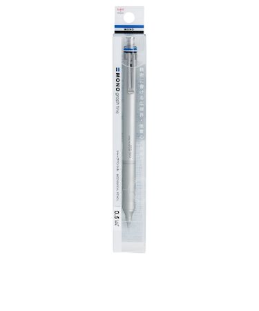 トンボ鉛筆（Tombow）　シャープペンシル　モノグラフファイン　0.5mm　DPA－112A　シルバー