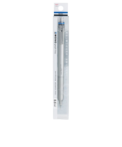 トンボ鉛筆（Tombow）　シャープペンシル　モノグラフファイン　0.5mm　DPA－112A　シルバー