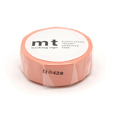 カモ井　mt　1P　MT01P188R　サーモンピンク