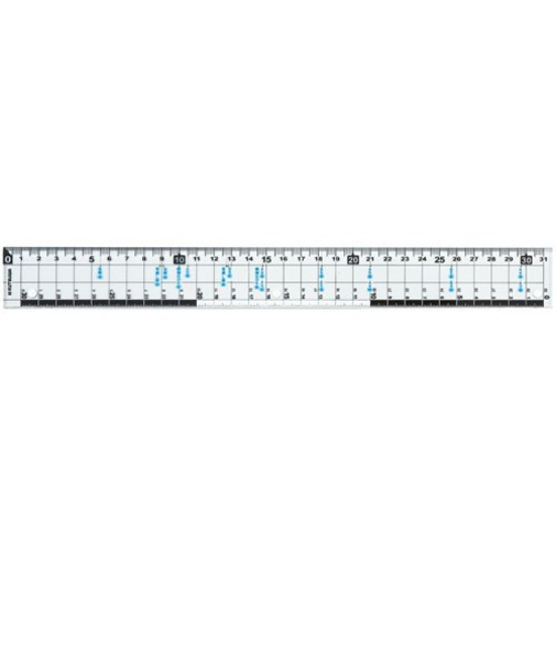 クツワ　サイズカッター定規31cm　KB016