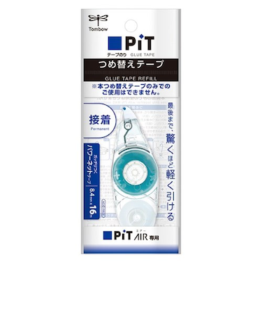 トンボ鉛筆（Tombow）　テープのり　ピットエアースタンダード　替え　PR－MAS　幅8.4mm×長16m巻