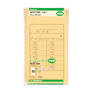 マルアイ　角8　月謝袋　PK－ケ8　20枚入