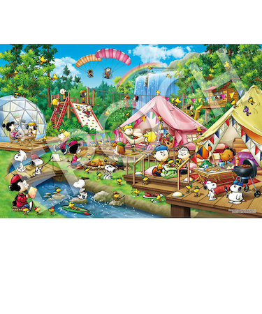 エポック社　PEANUTS　スヌーピー　グランピング　22-504S　2016ベリースモールピース