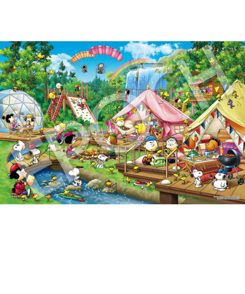 エポック社　PEANUTS　スヌーピー　グランピング　22-504S　2016ベリースモールピース