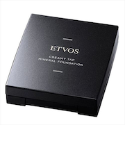 エトヴォス（ETVOS）　クリーミィタップ　ミネラルファンデーション　ブラックケース