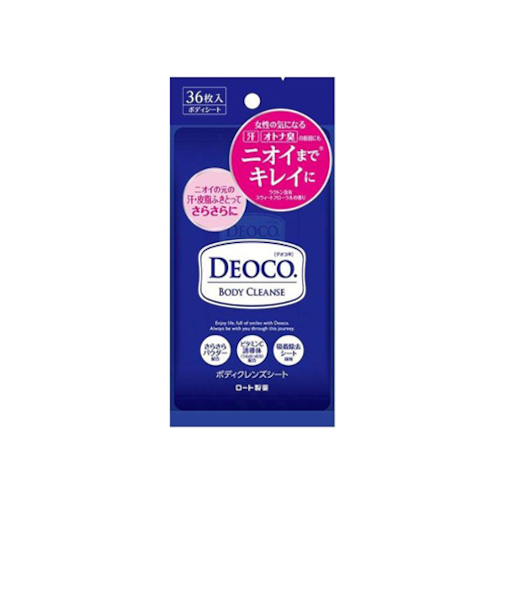 ロート製薬　デオコ　ボディクレンズシート　36枚入
