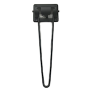 モリギン　ブラック丸棒脚　6×240規格