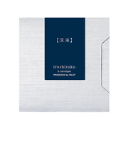 パイロット（PILOT）　万年筆用カートリッジインキ　色彩雫（iroshizuku）　IRF-6S-SNK　深海　6本入